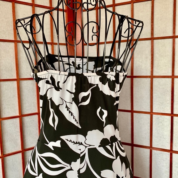 Hypnotik Hibiscus Motif Fit & Flare Midi Sundress - Picture 4 of 7